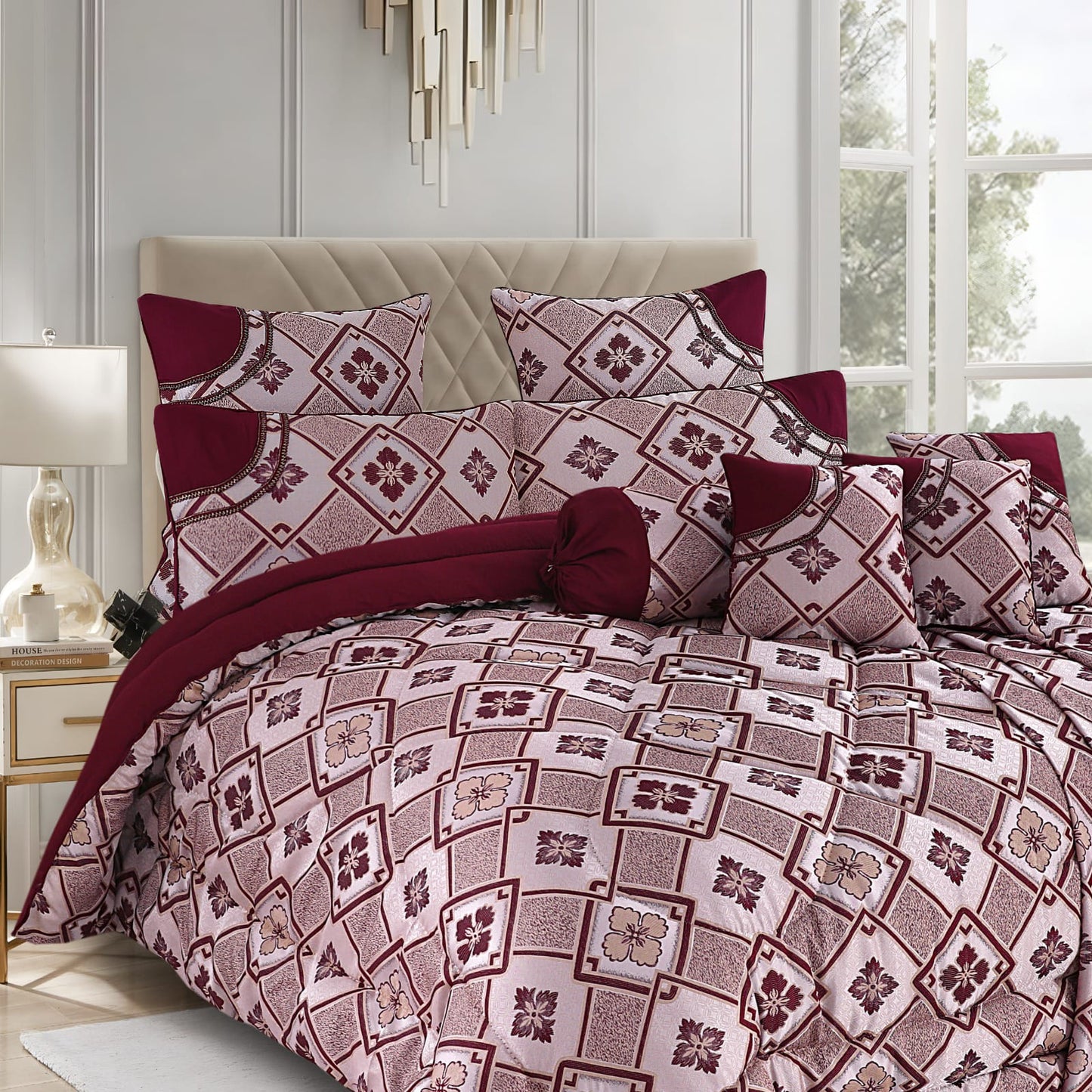 Complete Bedding Set 14 Pieces KA-11003