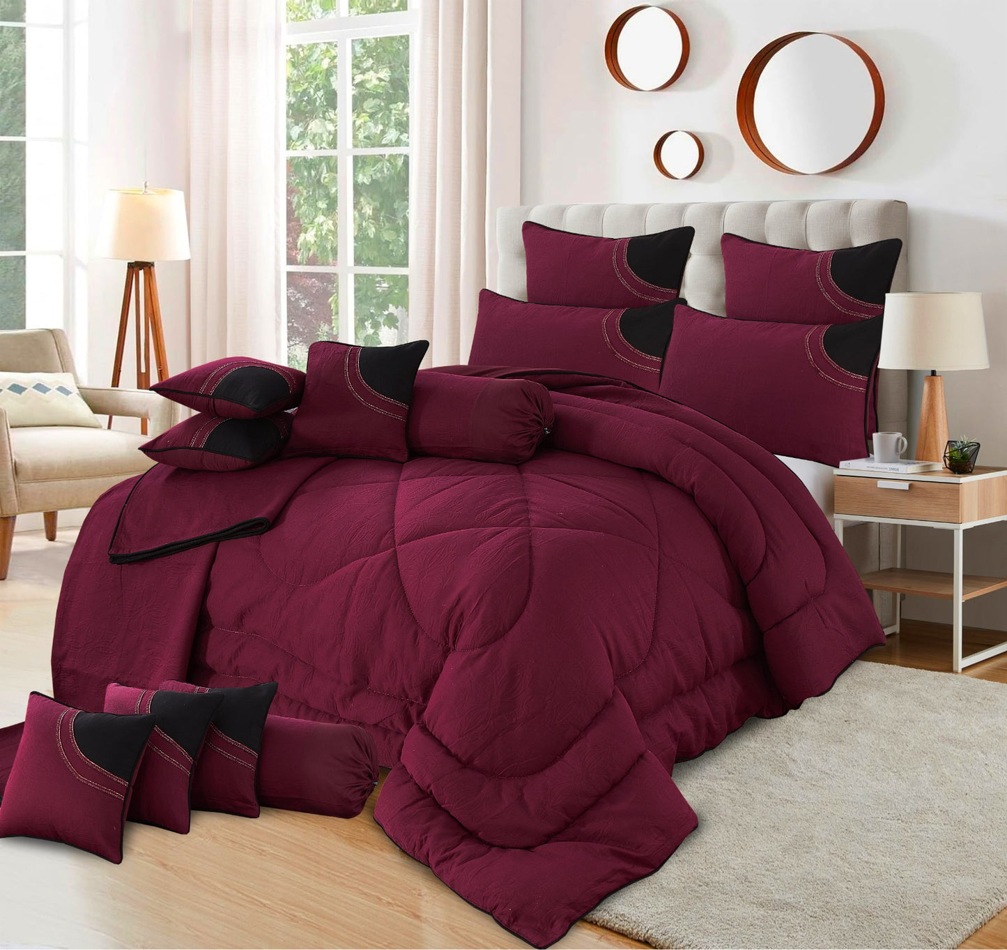 Complete Bedding Set 14 Pieces KA-11005
