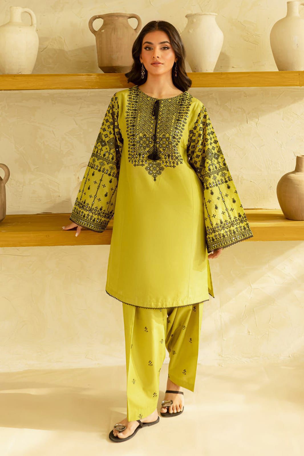 embroidered- Dhanak - unstitched -m winter collection