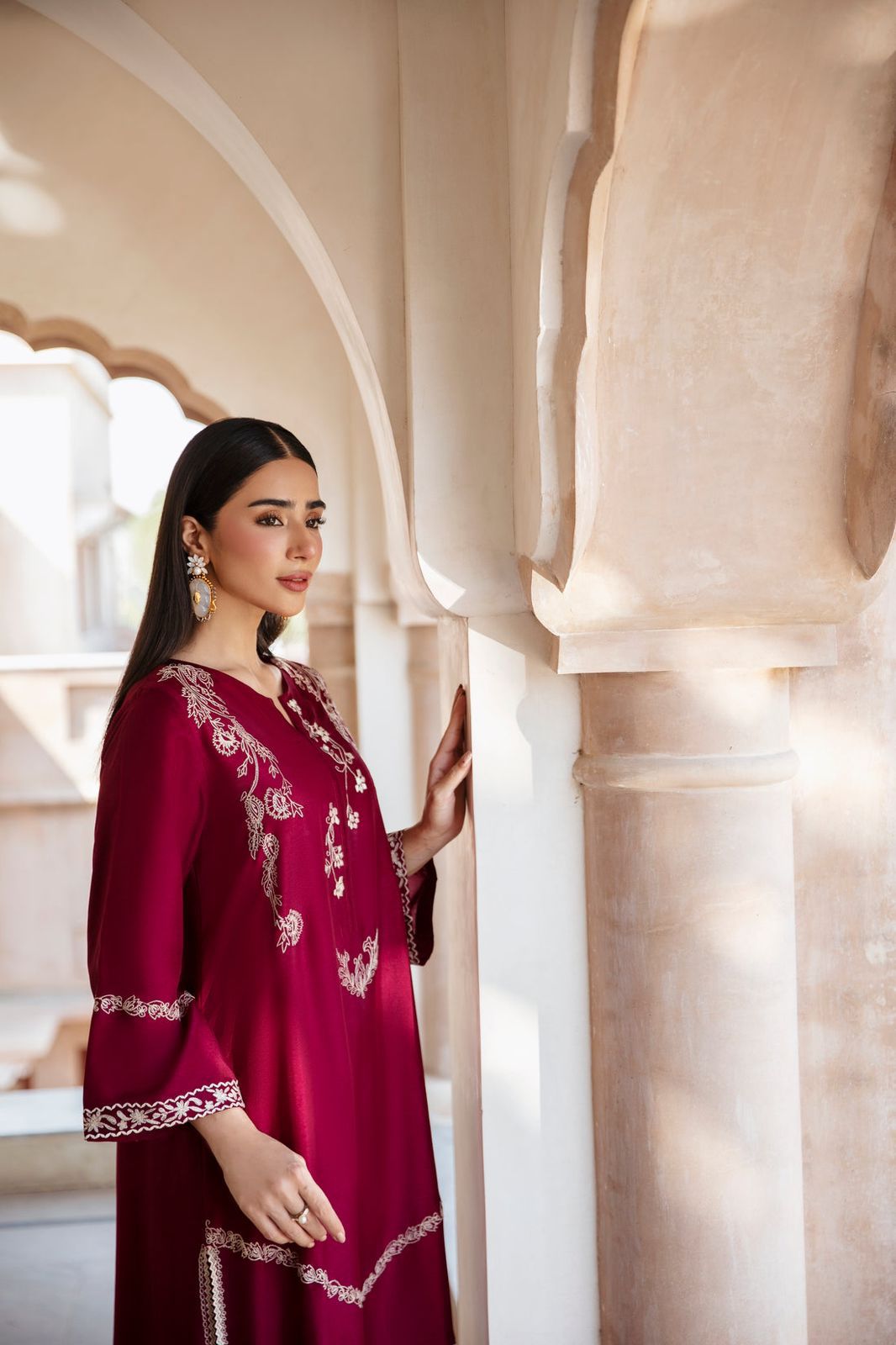 DHANAK 2PC EMBROIDERED DRESS RM 11103