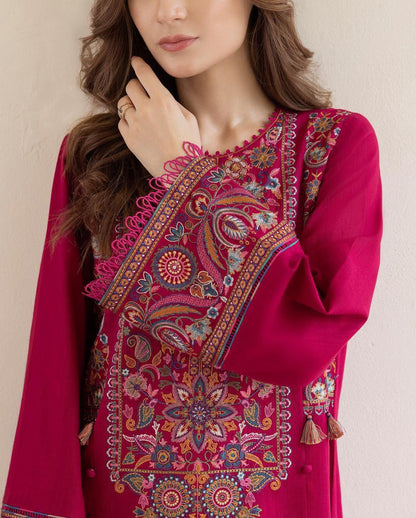 DHANAK 2PC EMBROIDERED DRESS RM 11102