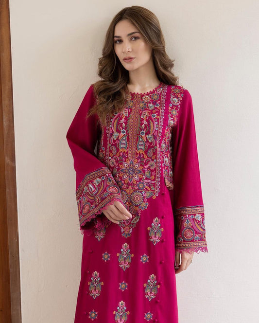 DHANAK 2PC EMBROIDERED DRESS RM 11102