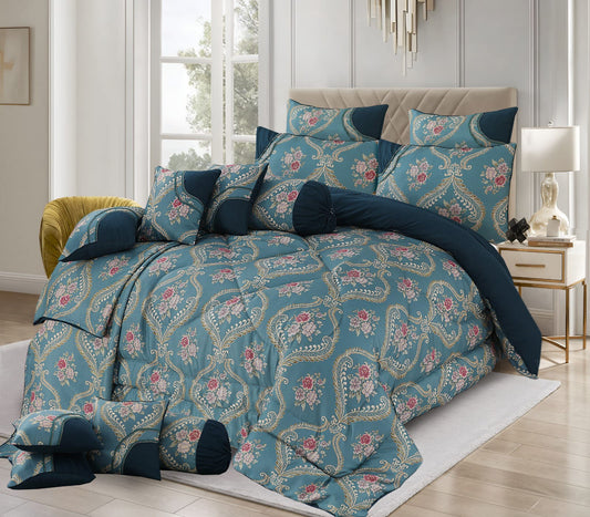Complete Bedding Set 14 Pieces KA-11001