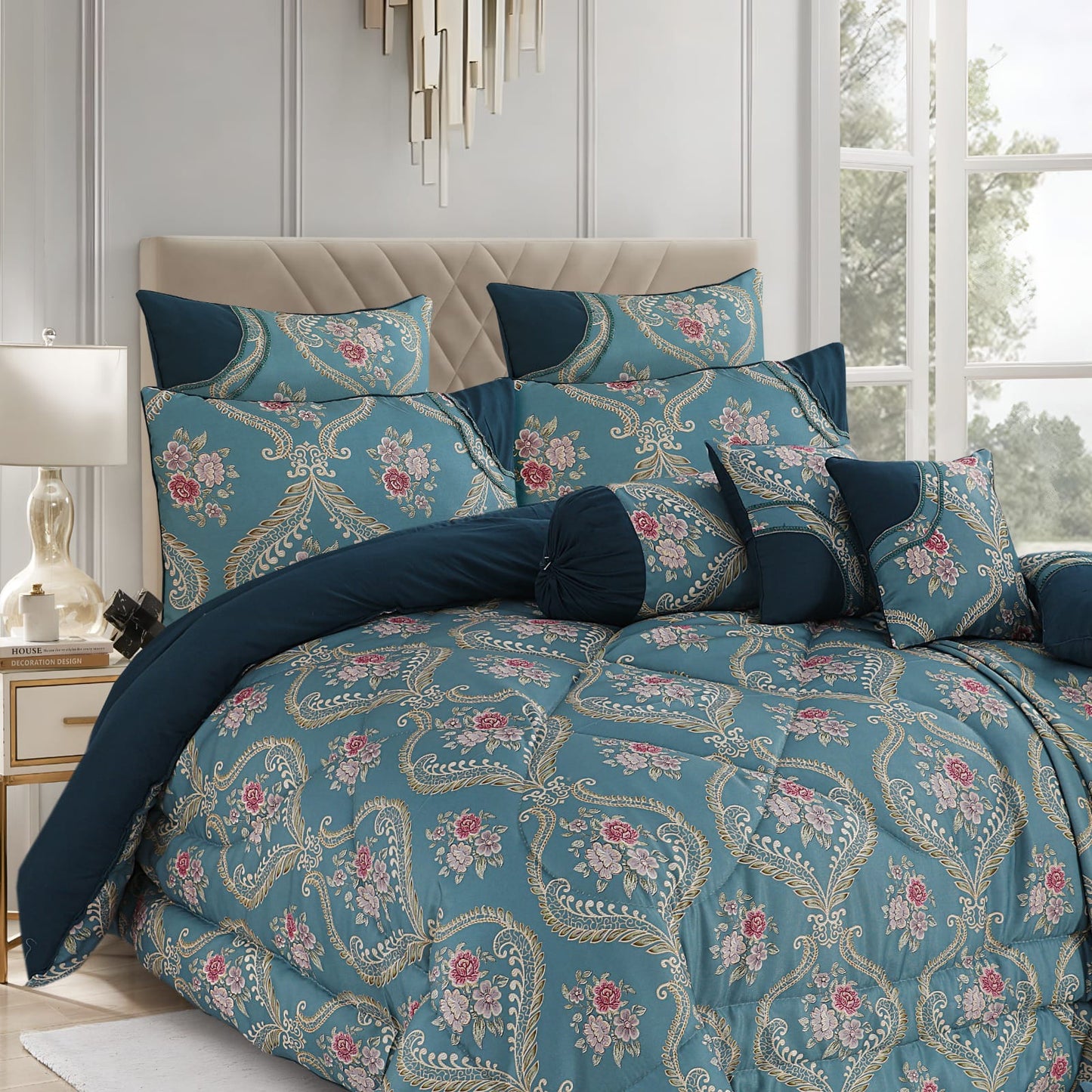 Complete Bedding Set 14 Pieces KA-11001
